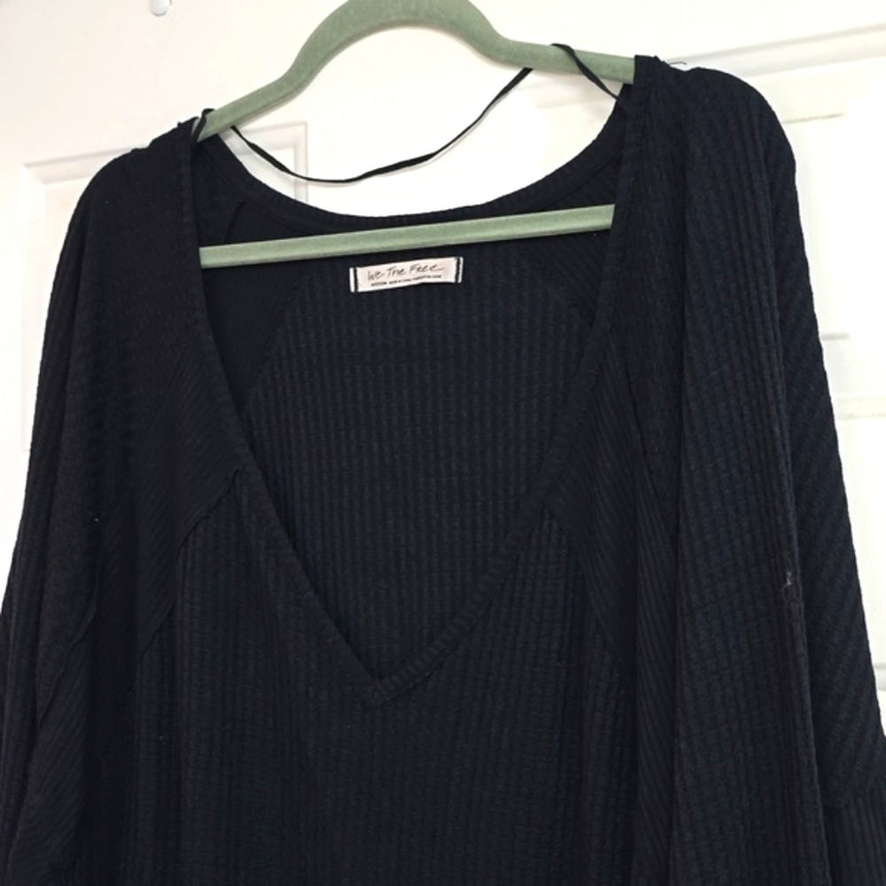 Free PeopleFree People Santa Clara Thermal Black - Picture 4 of 14